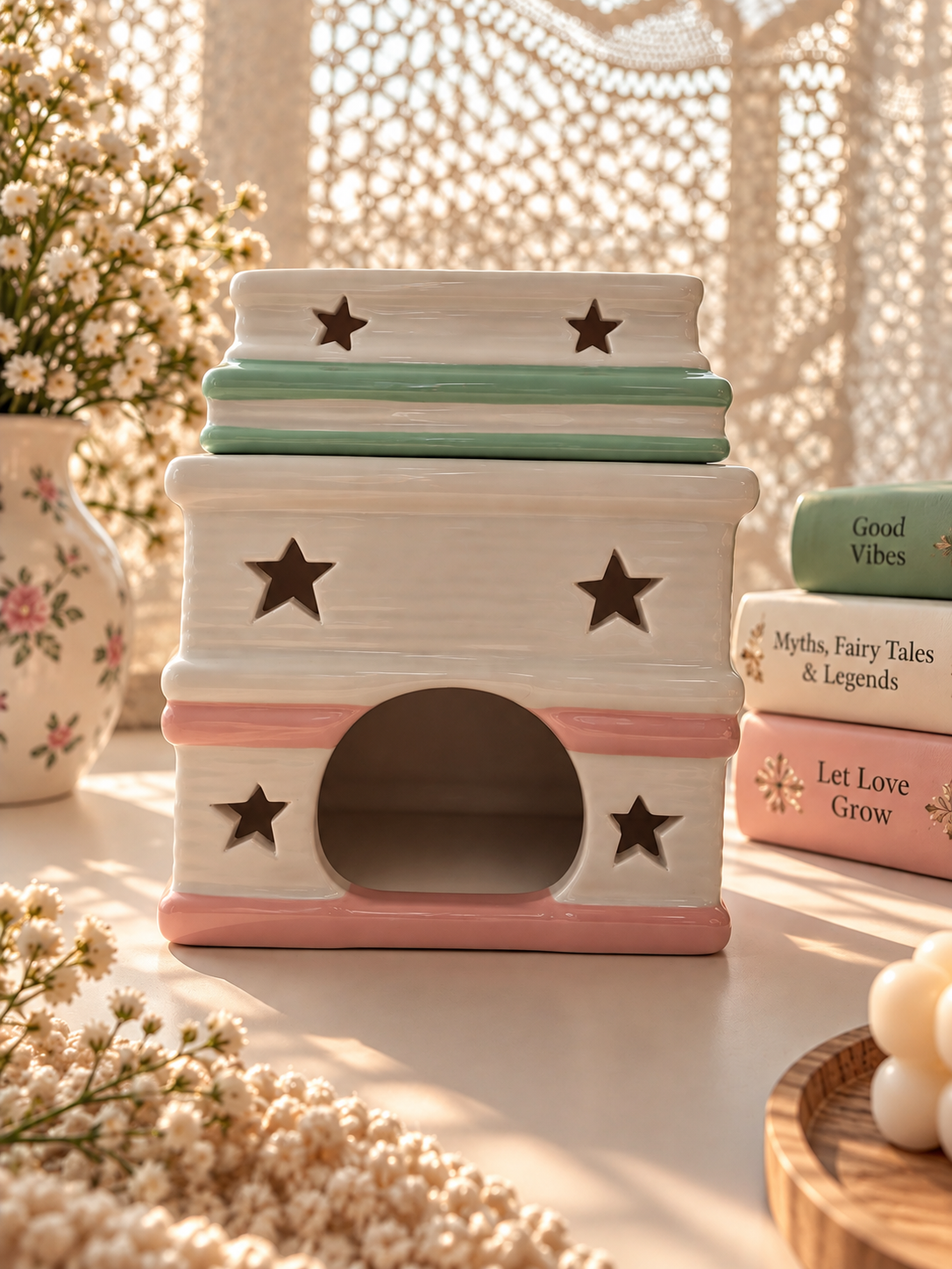 Quemador Libros Fairy Tales · Cerámica