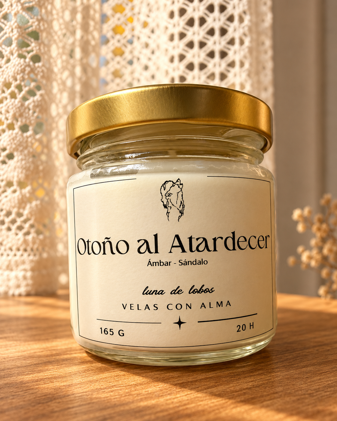 Otoño al Atardecer · Vela aromática de soja