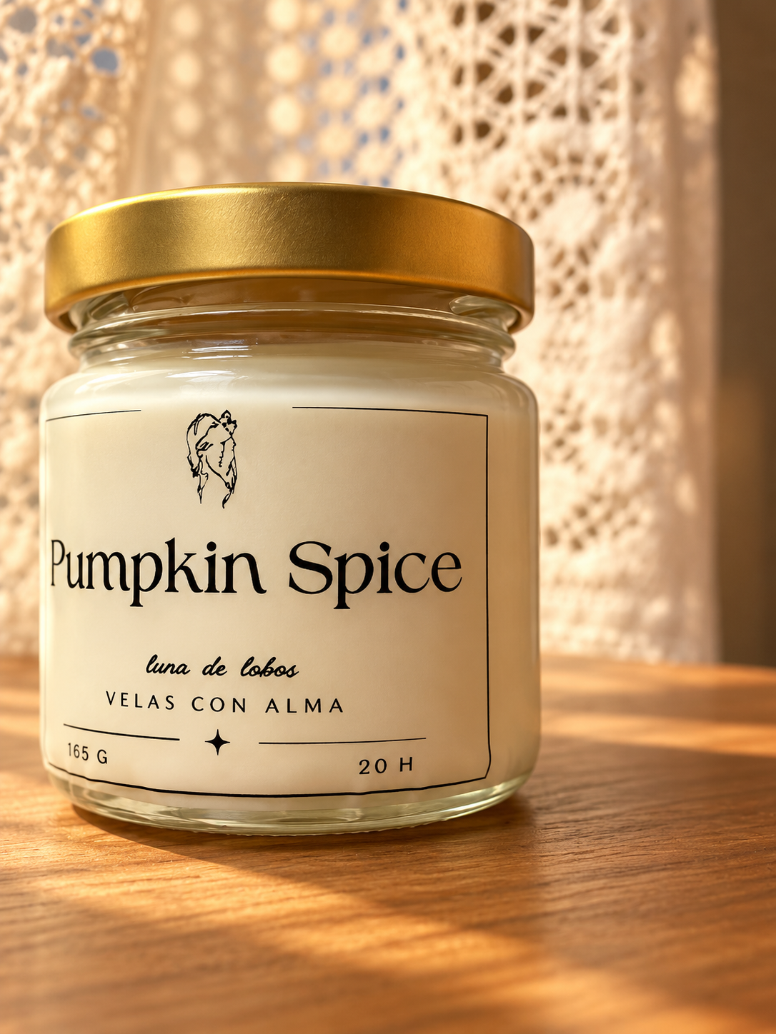 Pumpkin Spice · Vela aromática de soja