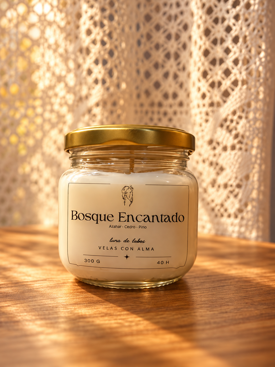 Bosque Encantado · Vela aromática de soja