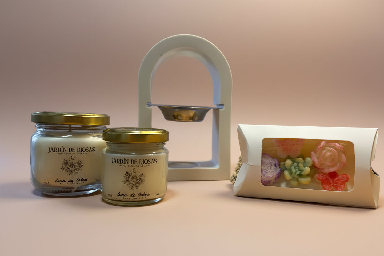 Pack regalo · Hoy te eliges a ti -  con velas y quemador arco sagrado