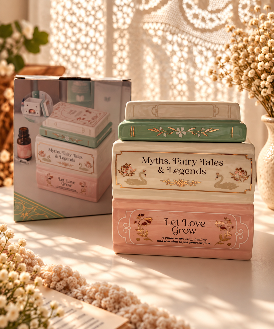 Quemador Libros Fairy Tales · Cerámica