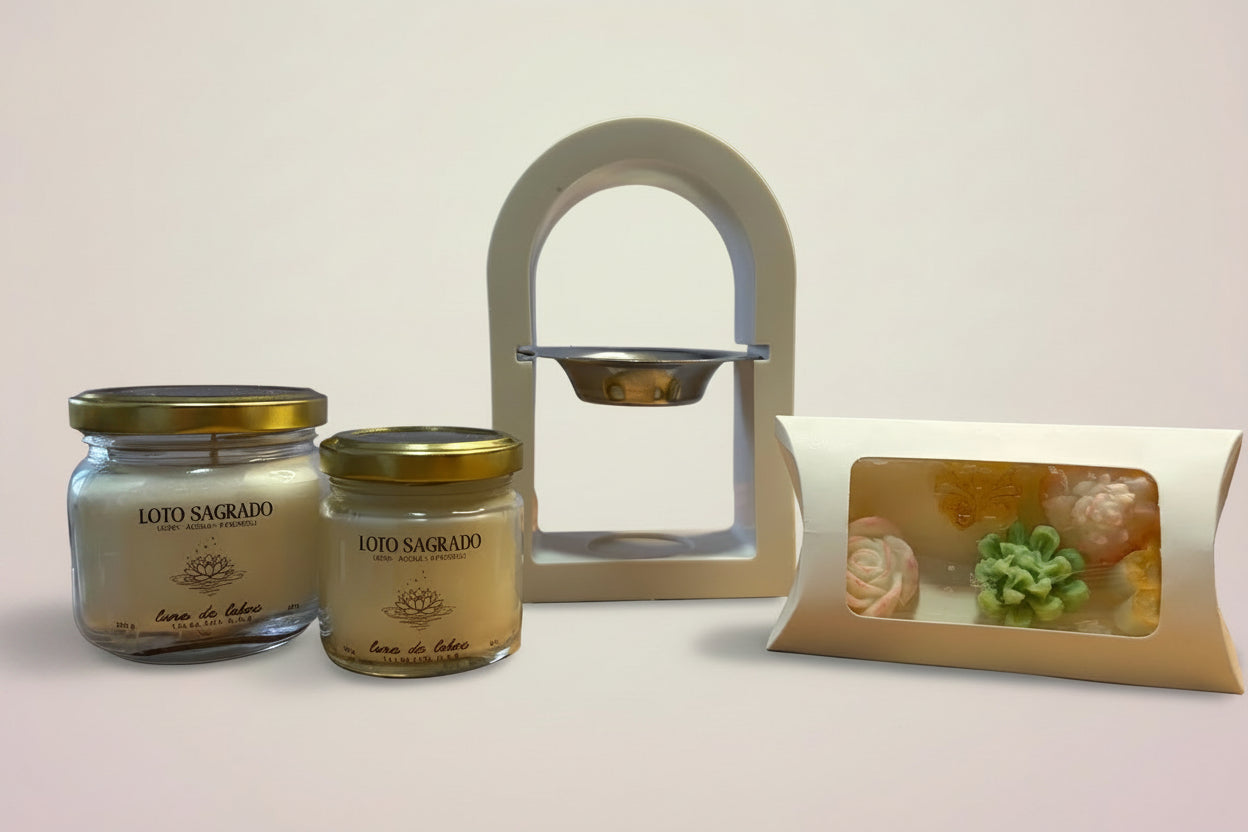 Pack regalo · Hoy te eliges a ti -  con velas y quemador arco sagrado