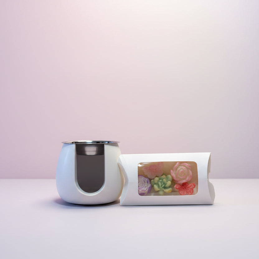 Pack regalo - "Un detalle que abraza” Quemador Arco Sagrado + Wax Melts Florales