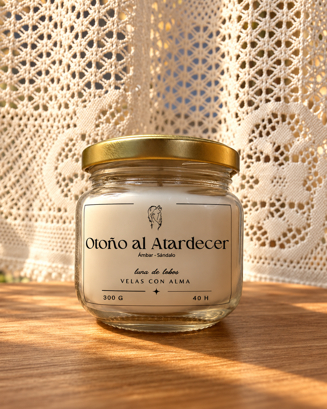 Otoño al Atardecer · Vela aromática de soja