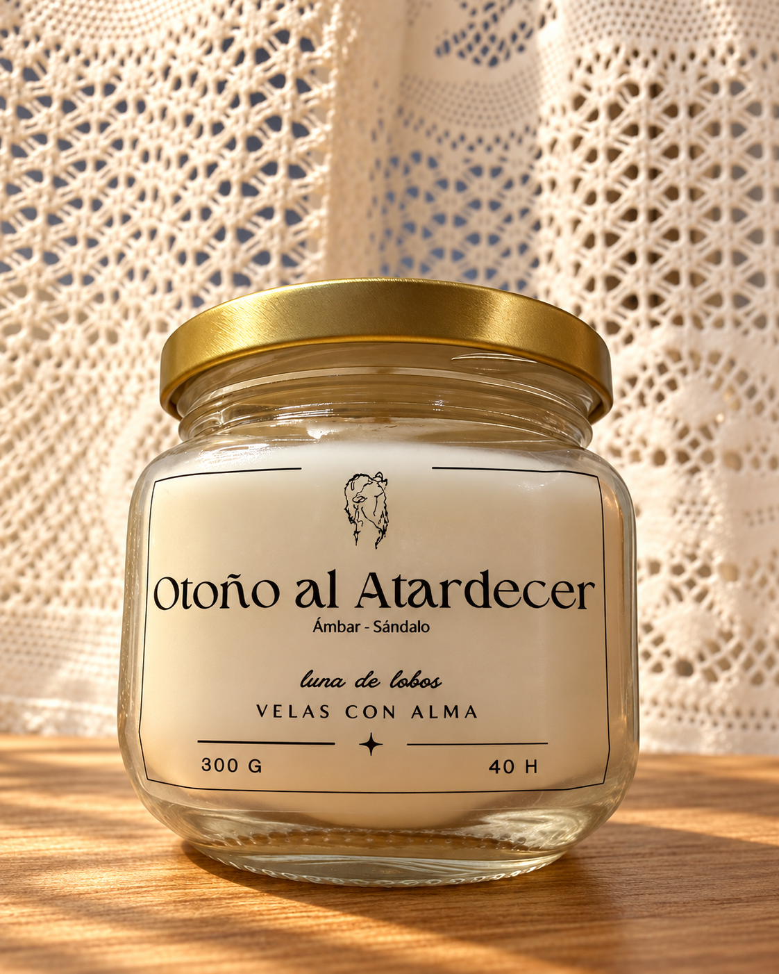 Otoño al Atardecer · Vela aromática de soja
