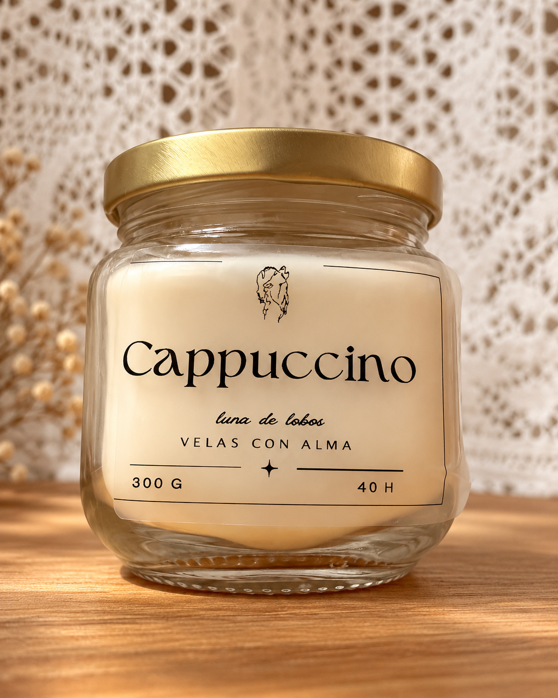 Cappuccino · Vela aromática de soja
