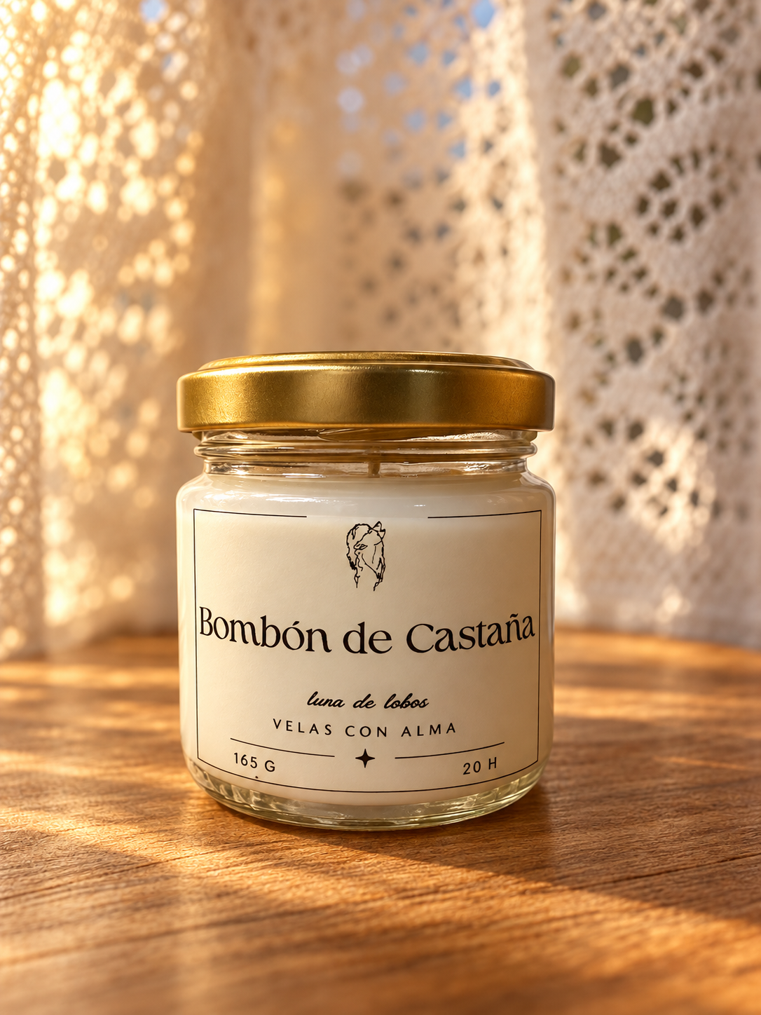 Bombón de Castaña · Vela aromática de soja