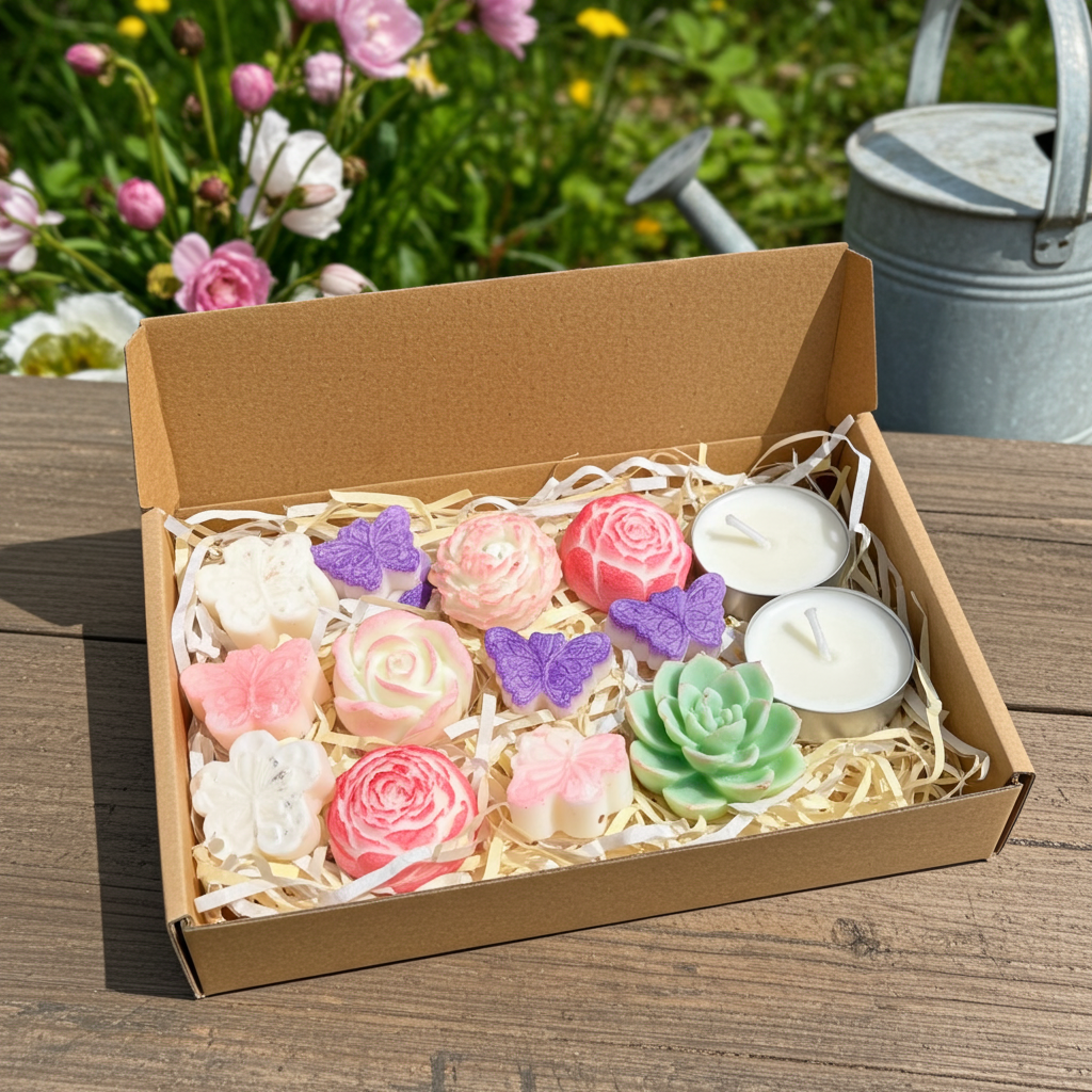 Wax Melts 100 g – Pack Aromas Primavera | Cera de Soja | Luna de Lobos