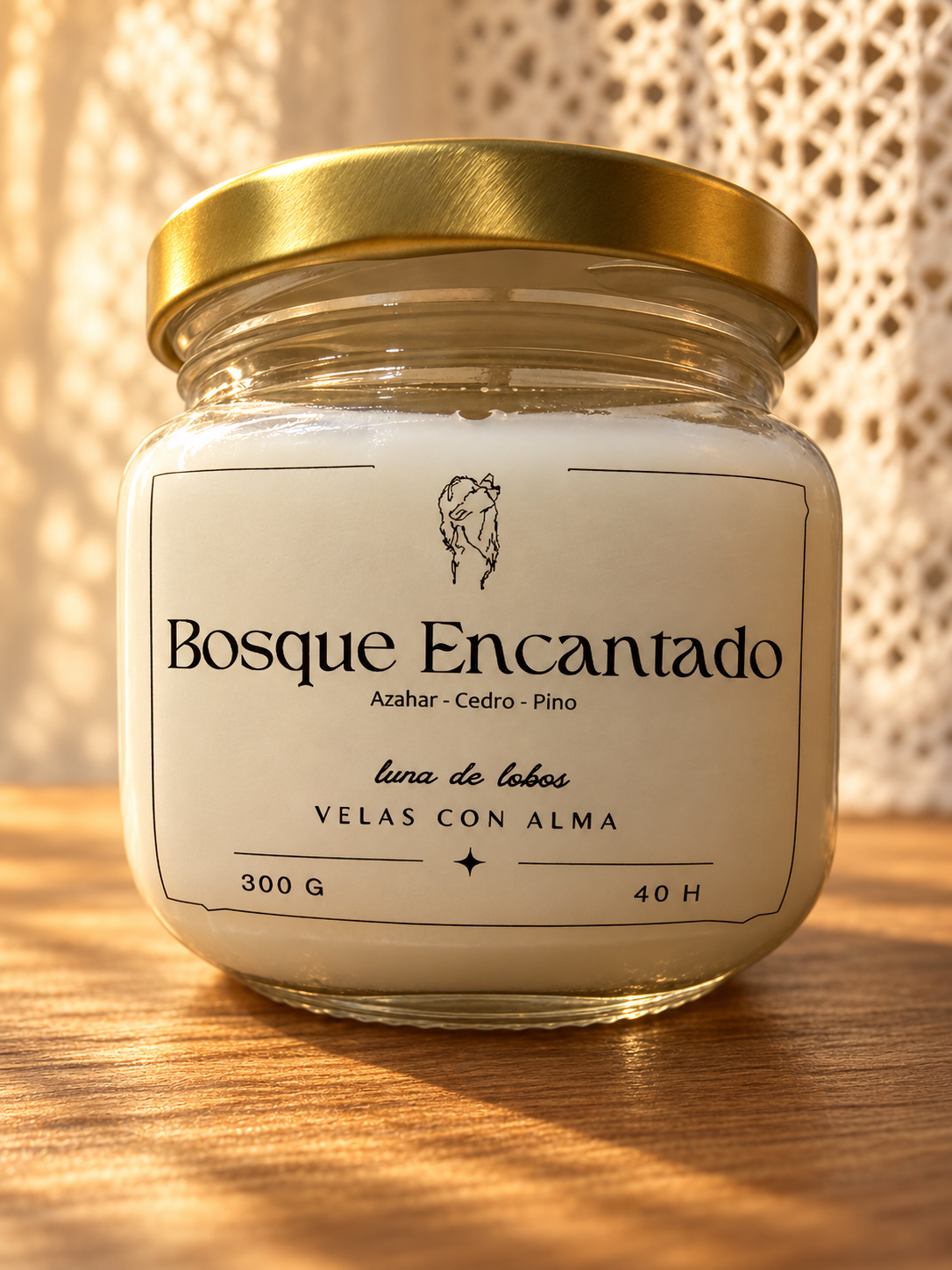 Bosque Encantado · Vela aromática de soja