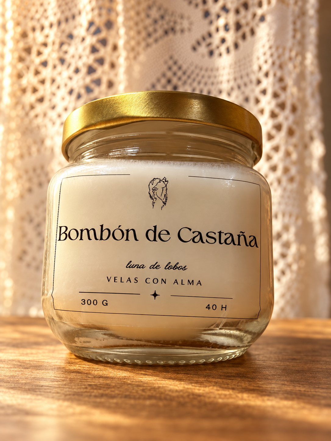 Bombón de Castaña · Vela aromática de soja