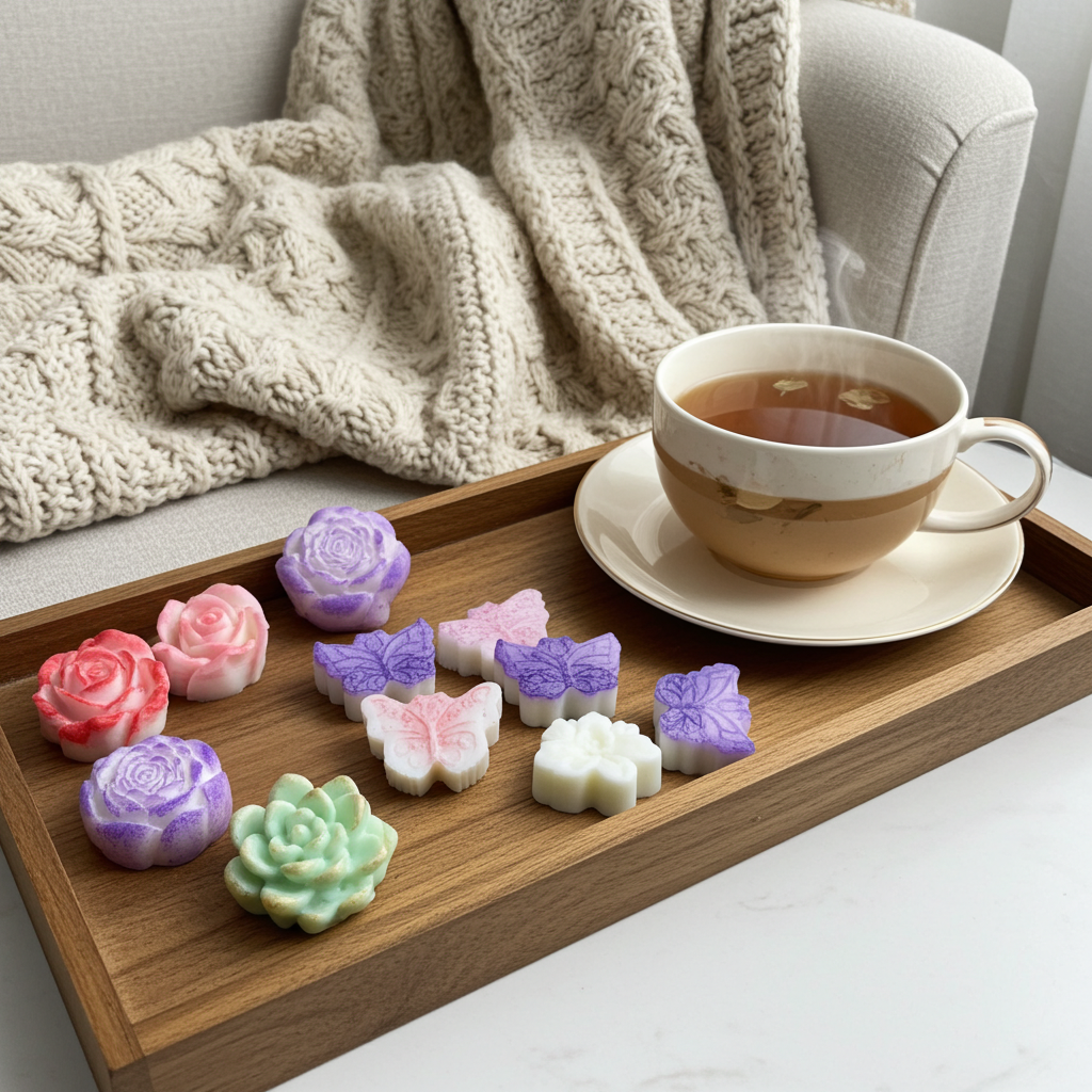 Wax Melts 100 g – Pack Aromas Primavera | Cera de Soja | Luna de Lobos