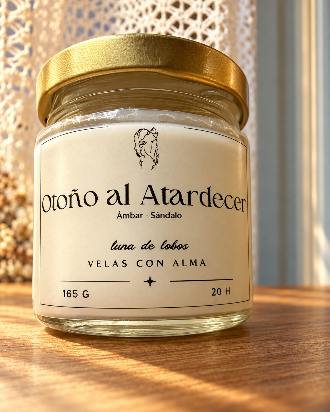 Otoño al Atardecer · Vela aromática de soja