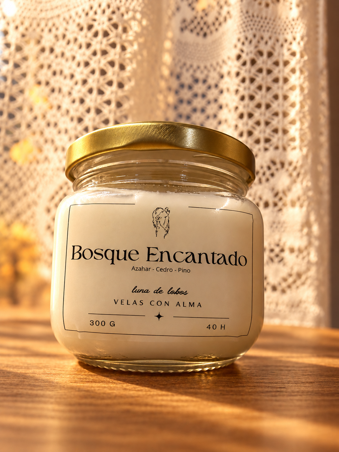 Bosque Encantado · Vela aromática de soja