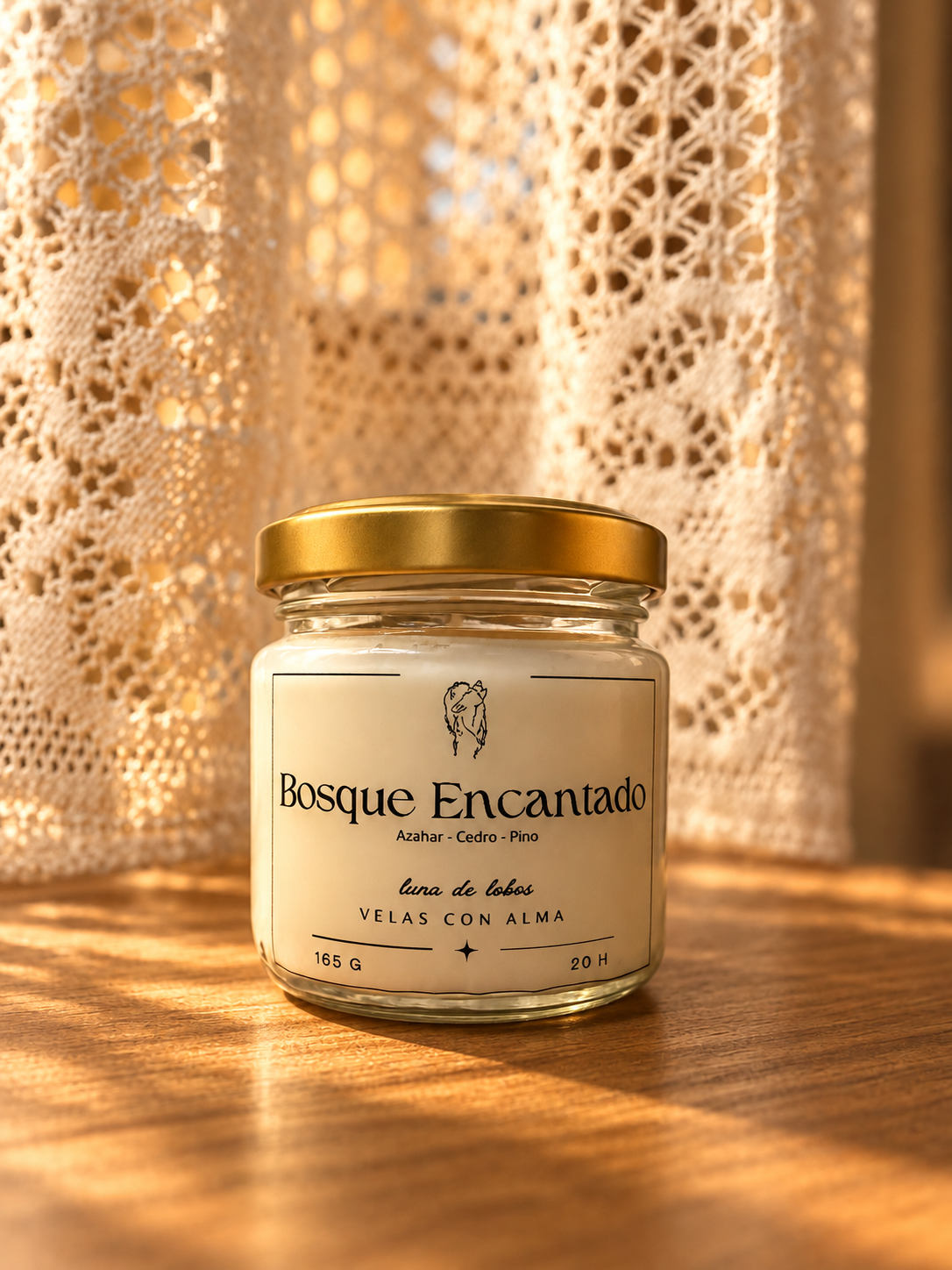 Bosque Encantado · Vela aromática de soja