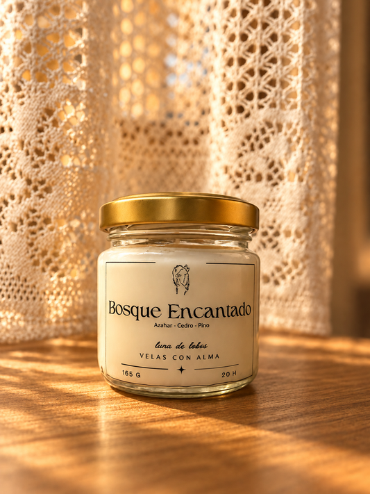 Bosque Encantado · Vela aromática de soja