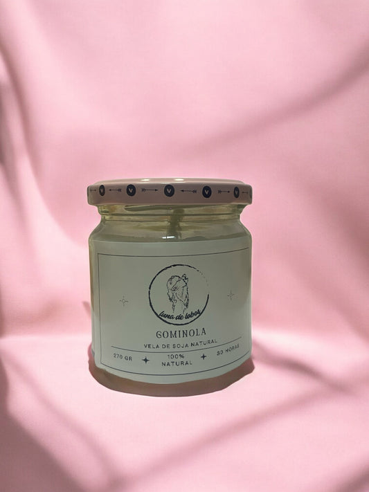Vela aromática dos colores by Luna de Lobos. - Vela aromática de gominola.