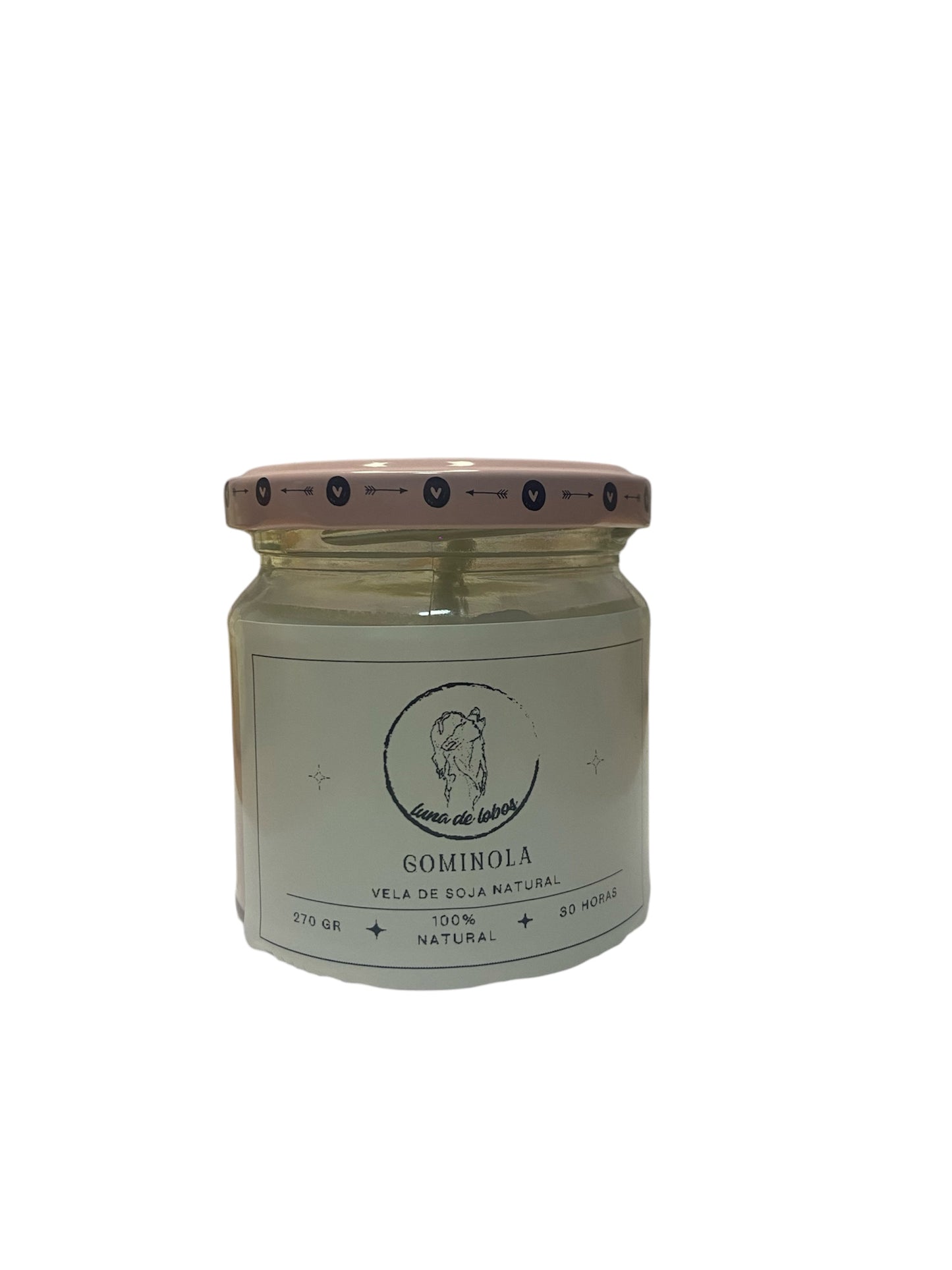 Vela aromática dos colores by Luna de Lobos. - Vela aromática de gominola.