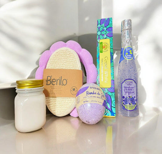 Set de baño aromaterapia de mora. Oh my Bath!