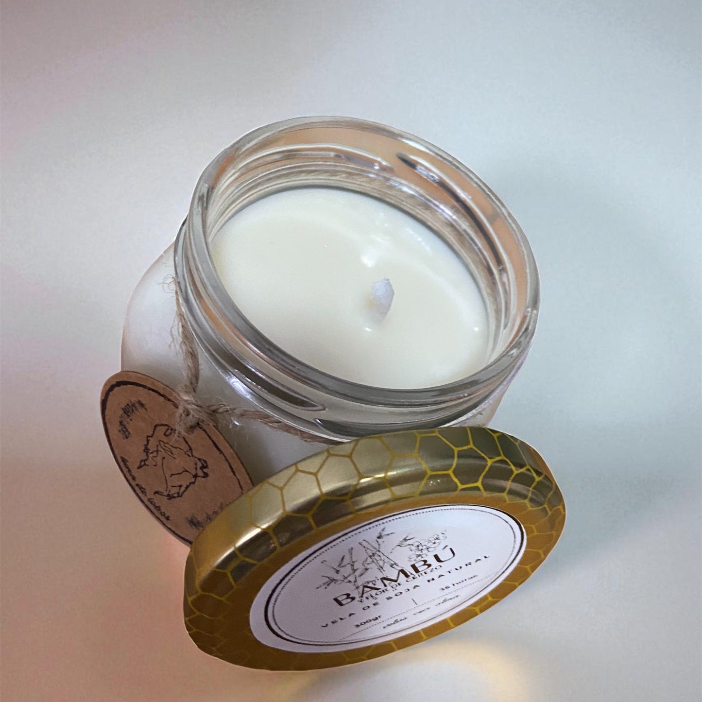 Vela de soja Bambú y Flor de Cerezo