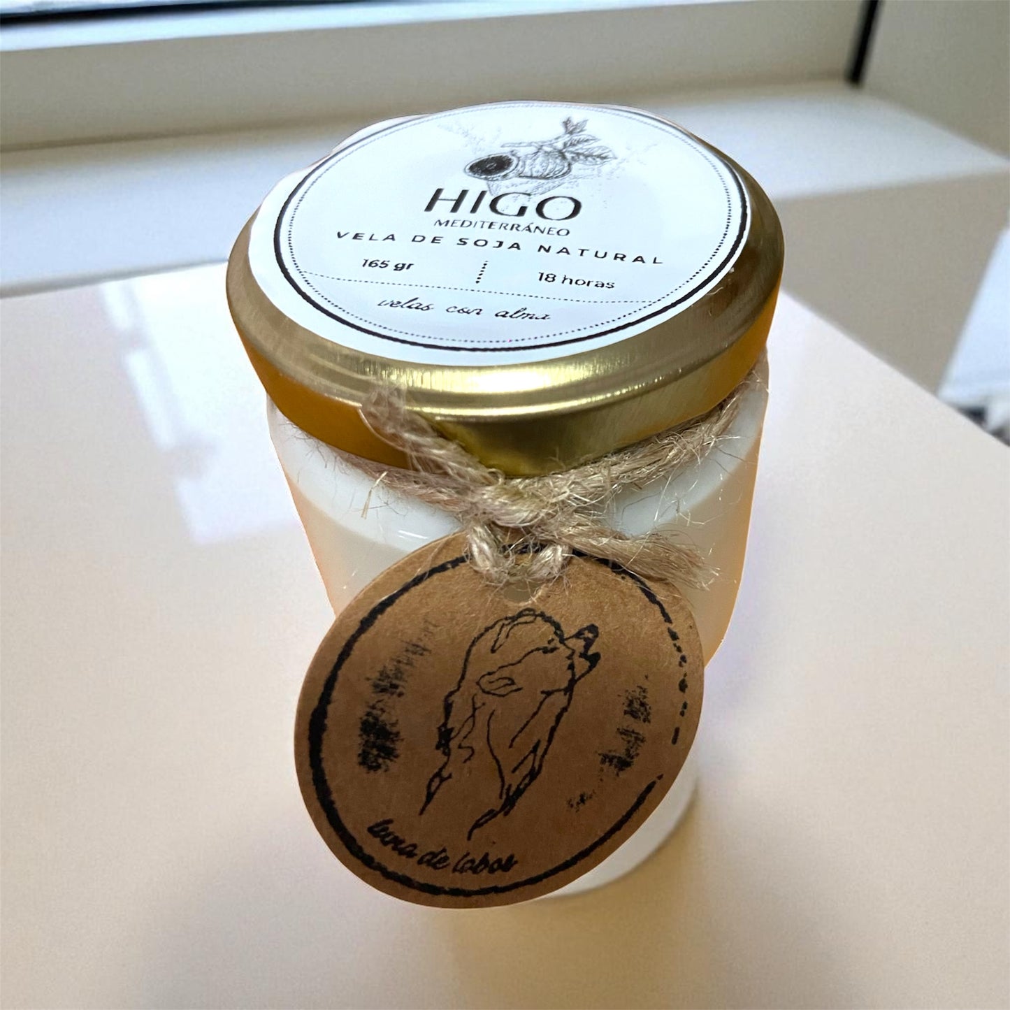 Vela de soja Higo Mediterráneo