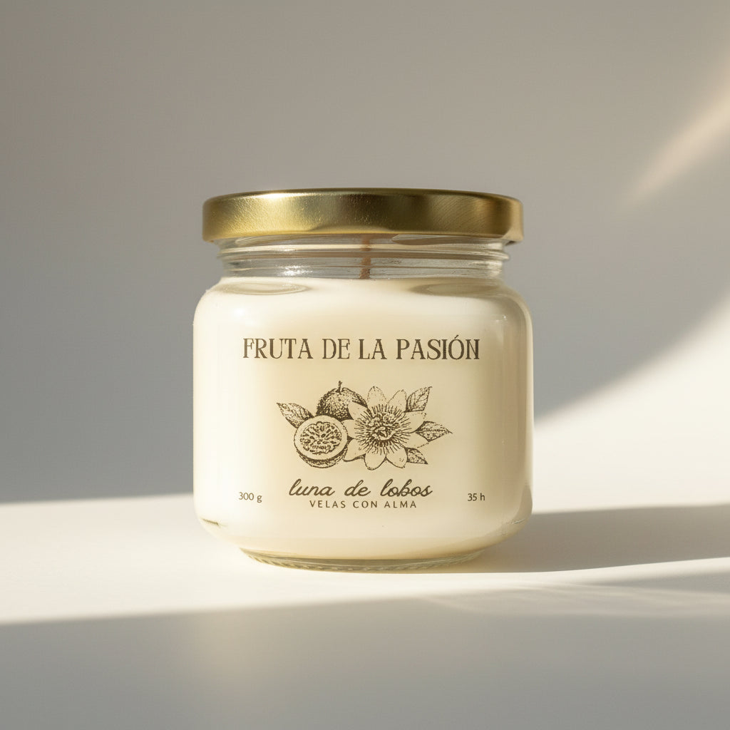 Fruta de la Pasión · Vela de soja