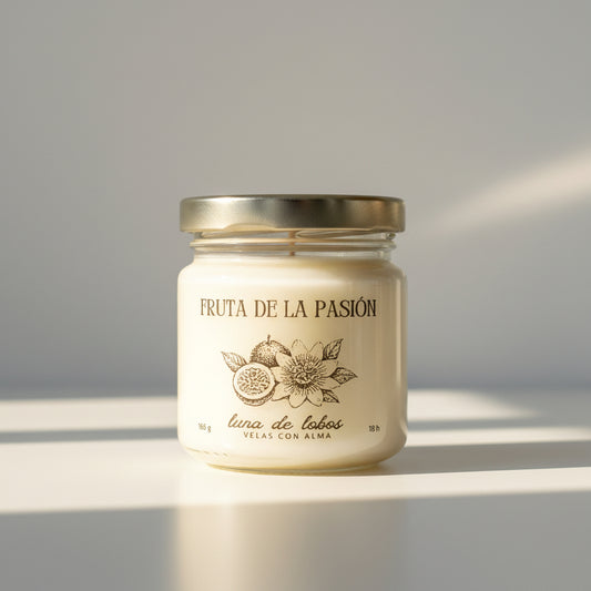Fruta de la Pasión · Vela de soja