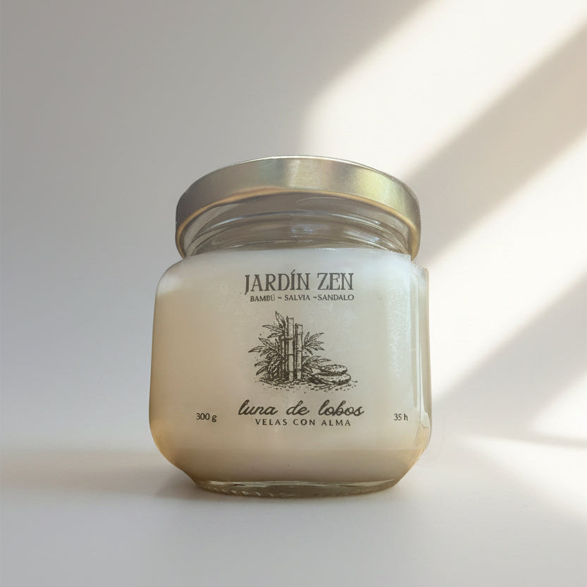 Jardín Zen · Vela de soja