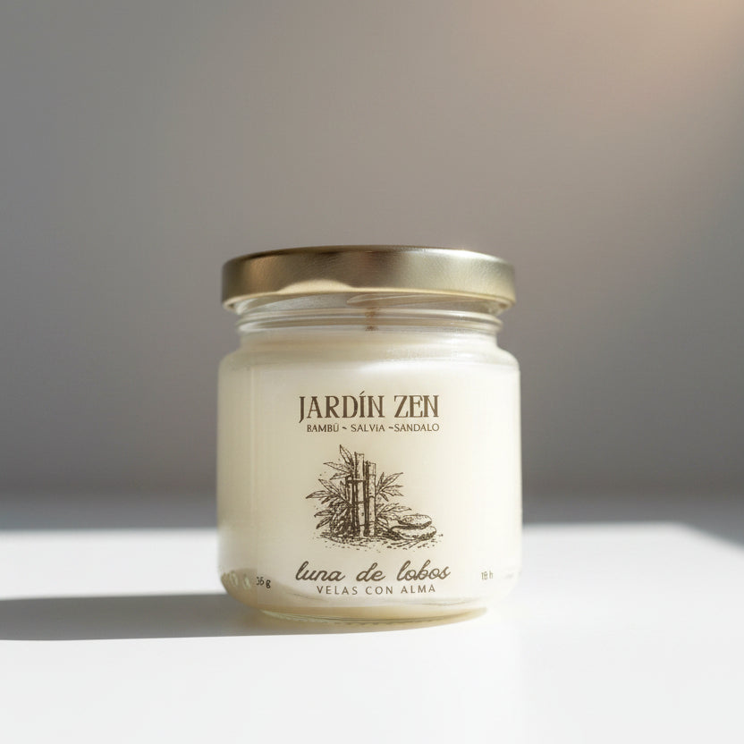 Jardín Zen · Vela de soja