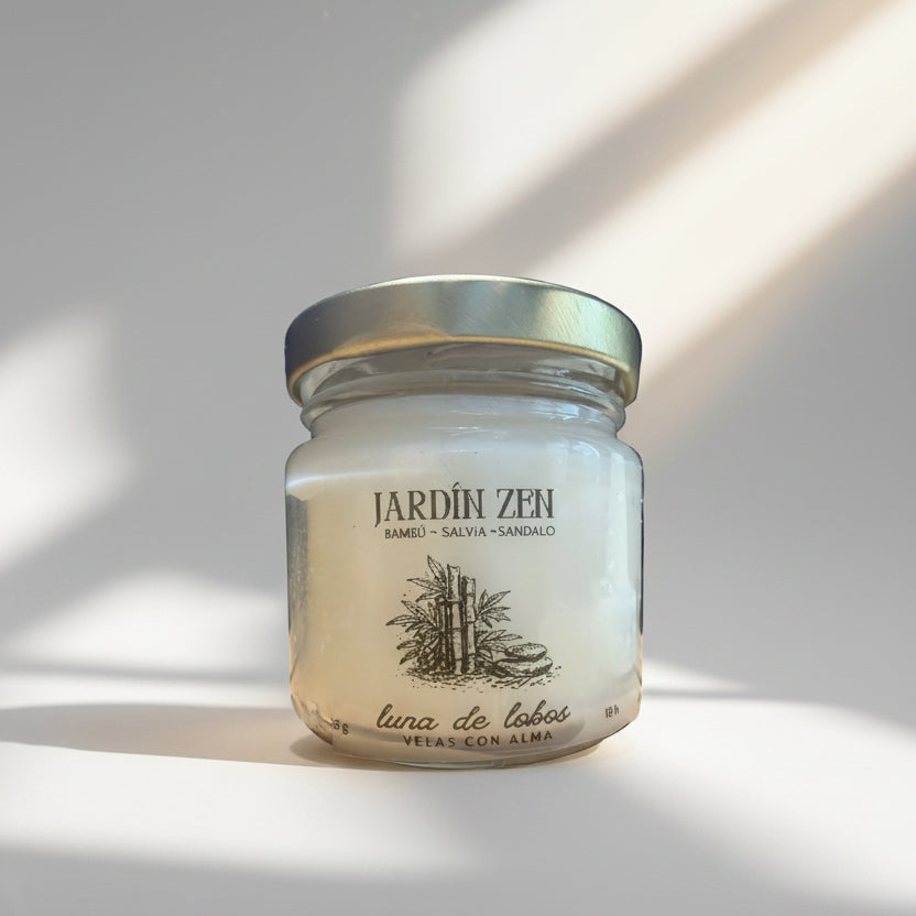 Jardín Zen · Vela de soja