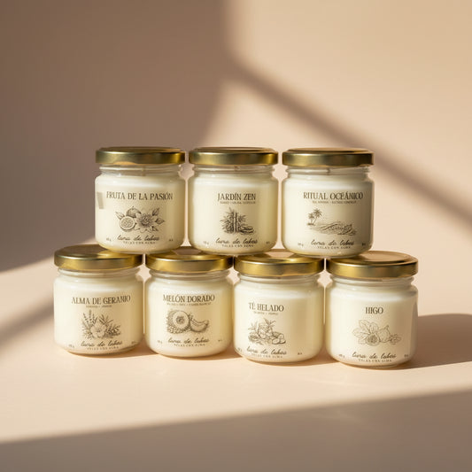Pack Colección de Verano 2026 · 7 velas de soja