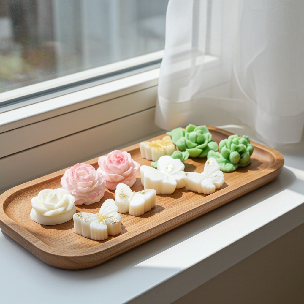 Wax Melts 50 g – Pack Aromas Primavera | Cera de Soja | Luna de Lobos