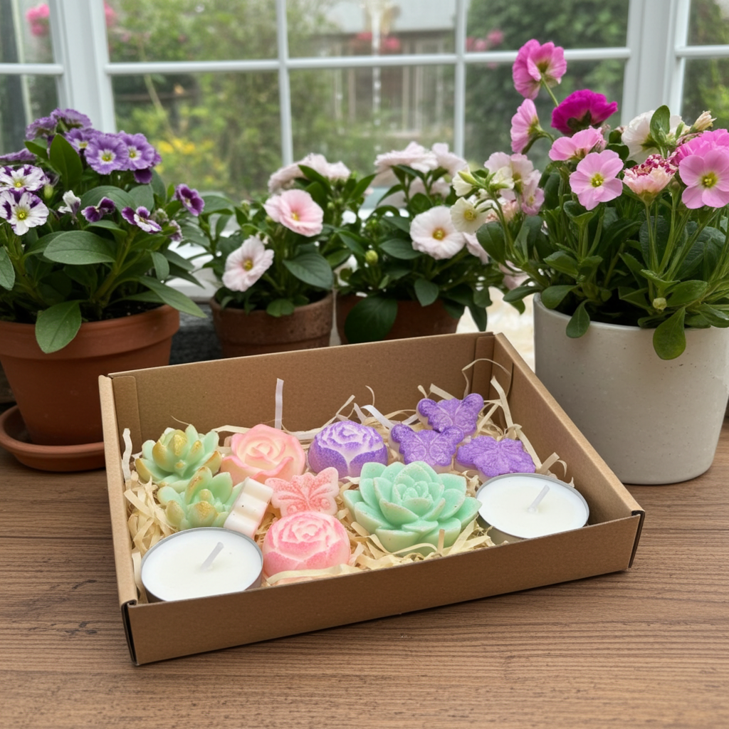 Wax Melts 100 g – Pack Aromas Primavera | Cera de Soja | Luna de Lobos