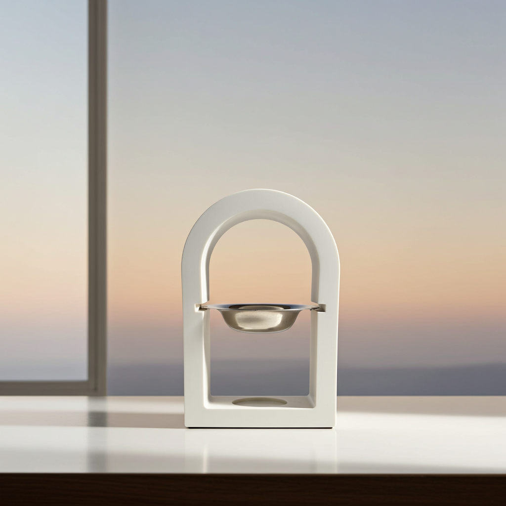 Quemador Arco Sagrado – Diseño Decorativo para Wax Melts y Esencias